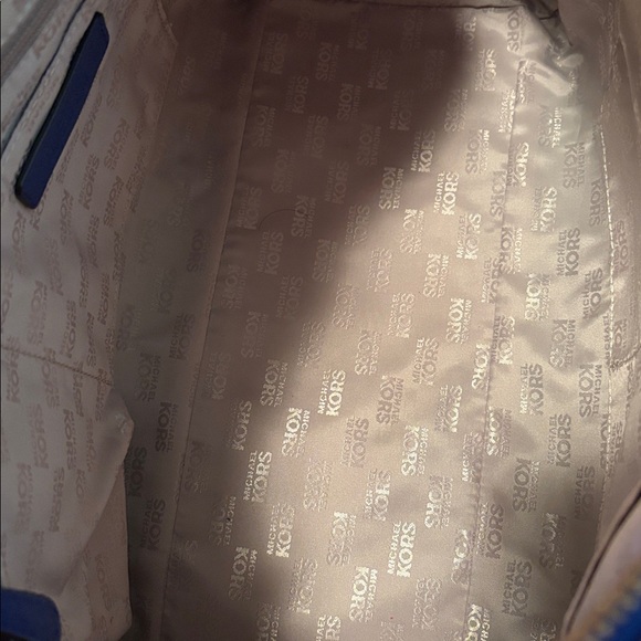 Michael Kors Royal Blue Satchel - Picture 5 of 12